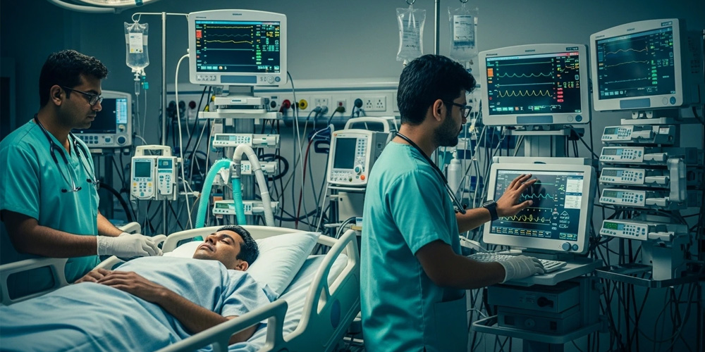 Advance Critical Care Department Banner